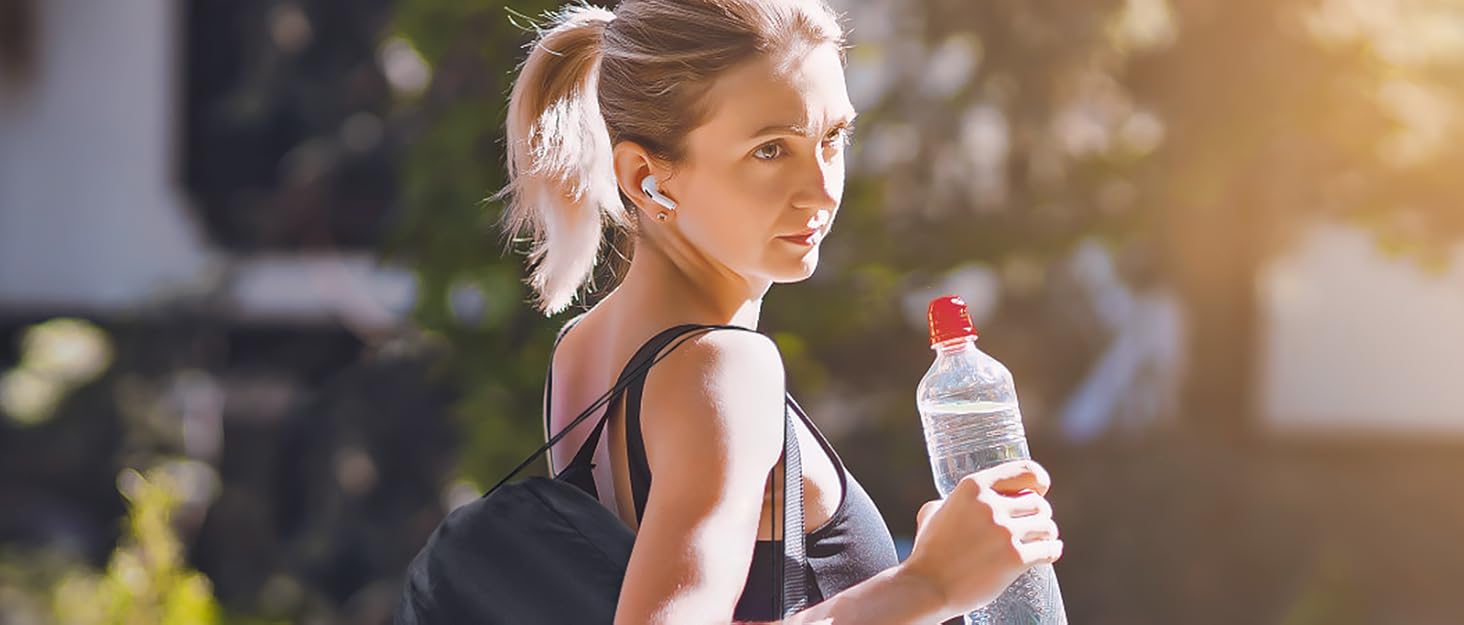 Надувний килимок для кемпінгу Tomshoo з інтегрованим насосом, подушкою та сумкою, блакитний