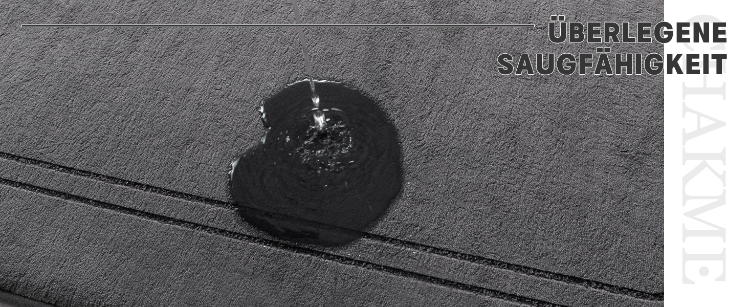 Килимок для ванної кімнати антиковзаючий, м'який, сірий, 43x61 см