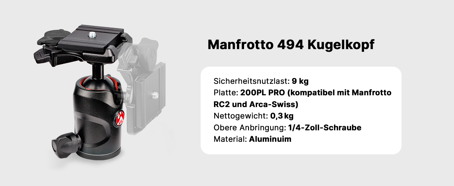 Штатив Manfrotto Befree Advanced з Twist-закриттям: легкий, для DSLR, беззеркальних камер та фотоапарата