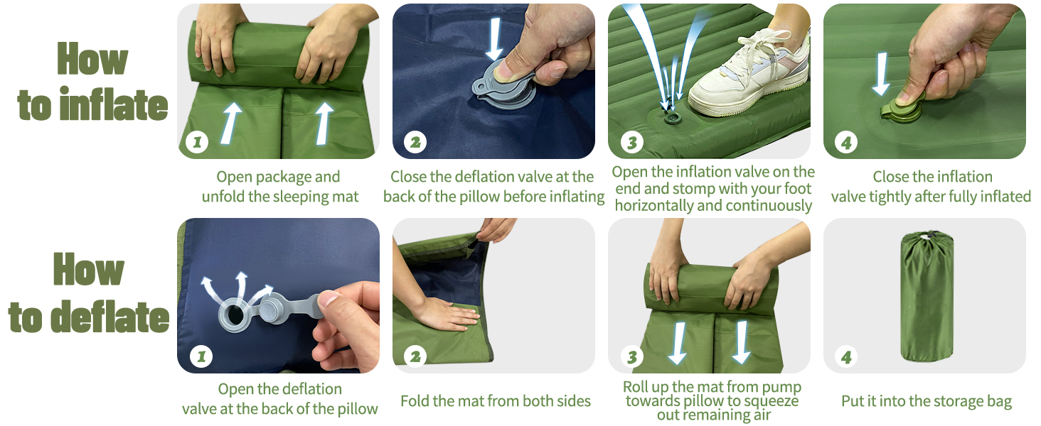 Розкладне ліжко-спальник туристичне, ультралегке, 160кг, блакитне. З алюмінієвою конструкцією та антирипстоп тканиною для кемпінгу, відпочинку на природі, вдома та на пляжі