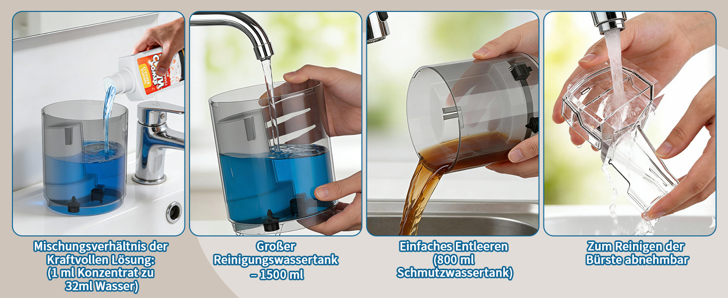 Пристрій для чищення м'яких меблів та килимів, 600W, 17kPa, миючий пилосос, з миючим засобом, компактний, для килимів, диванів, автомобільних сидінь та соф