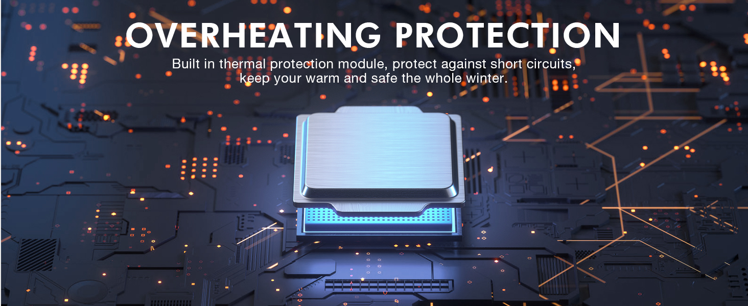 Електрична жилетка ARRIS з підігрівом, універсального розміру, блакитна - для туризму, кемпінгу, гольфу