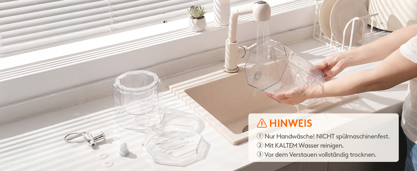 Диспенсер для напоїв Lifewit 4L з краником та підставкою, пластиковий диспенсер для води, лимонаду, соку, для вечірок та буфетів