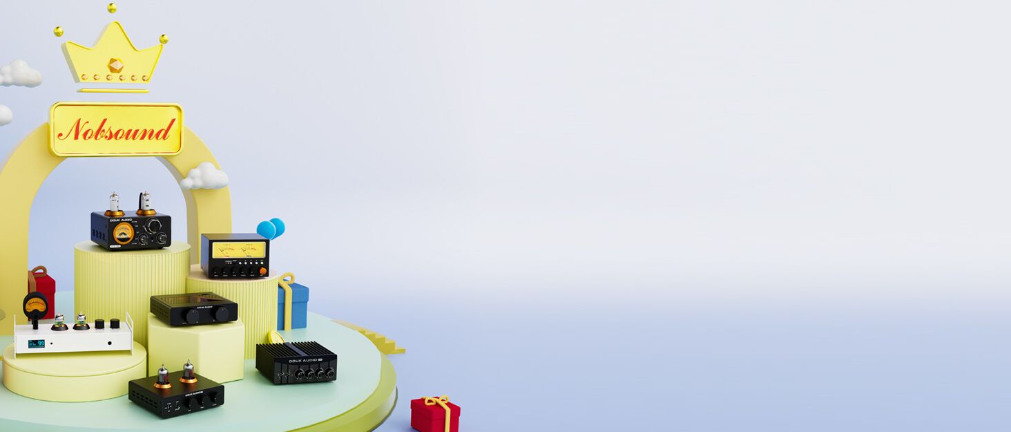 Акустичний кабель Douk Audio 14AWG OFC зі штекерами-бананами з позолоченням, 1 м