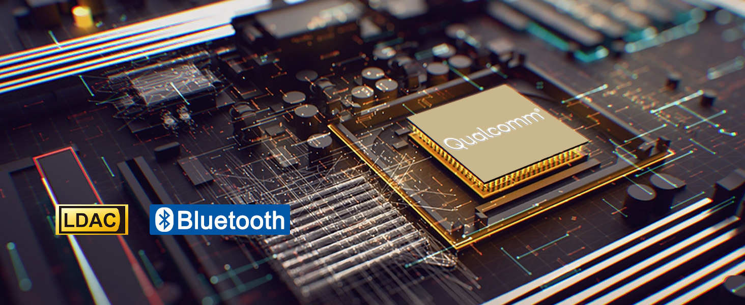 1Mii Bluetooth 5.1 Аудіо Адаптер з Низькою Затримкою aptX, 3D Surround, для Підсилювачів, Ламп, RCA AUX, Оптичний, Коаксіальний