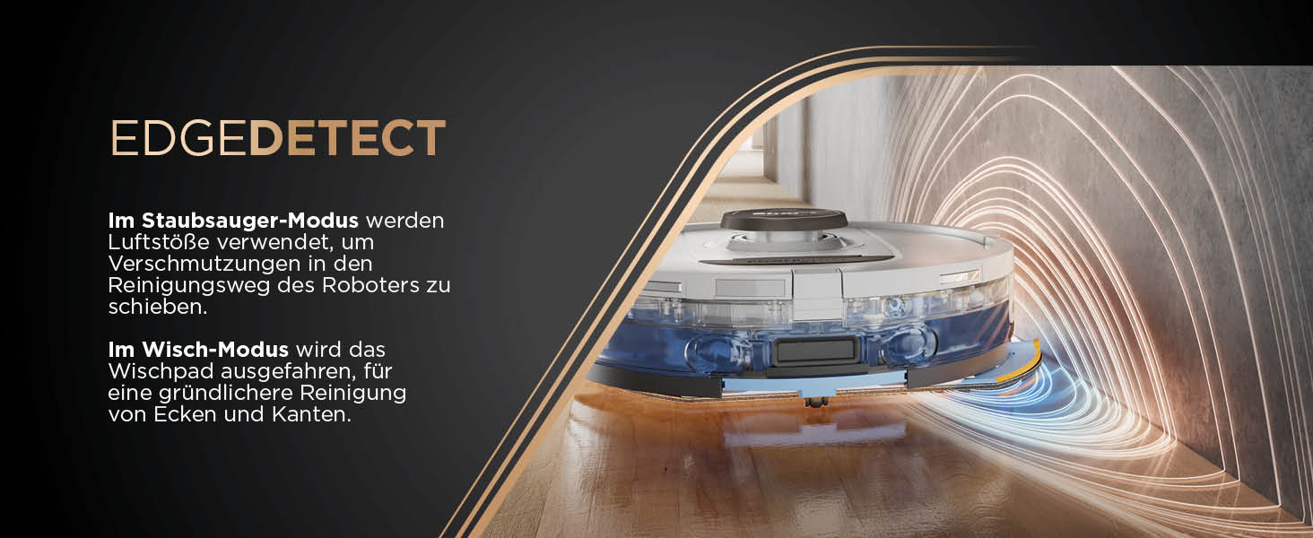 Робот-пилосос та робот-мийник Shark PowerDetect 2-в-1, NeverTouch Pro, самостійне очищення до 60 днів, 3D-LiDAR навігація, NeverStuck, керування через додаток, RV2800ZEEU, 2 щітки, Anti-Micro Pads, 1 капсула