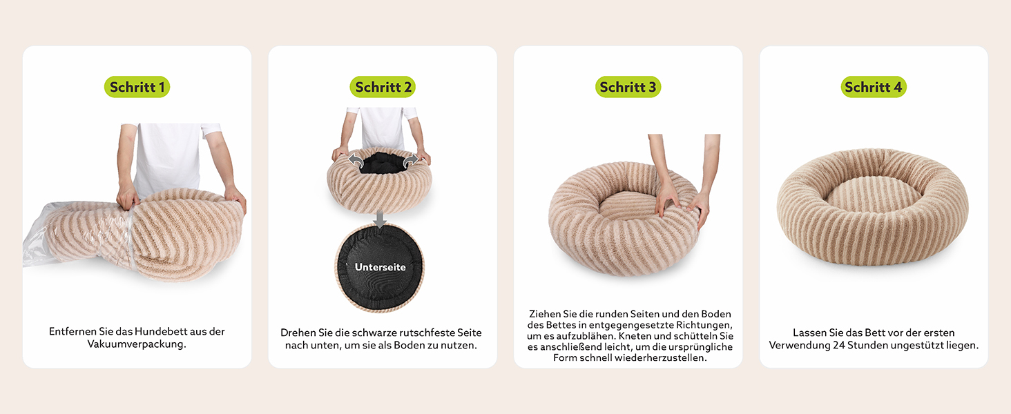 Кругле ліжко для собак середніх порід та котів, сіре. Зручне, миється, знімний кошик, наповнювач гранулят та Memory Foam, 76x76x20 см