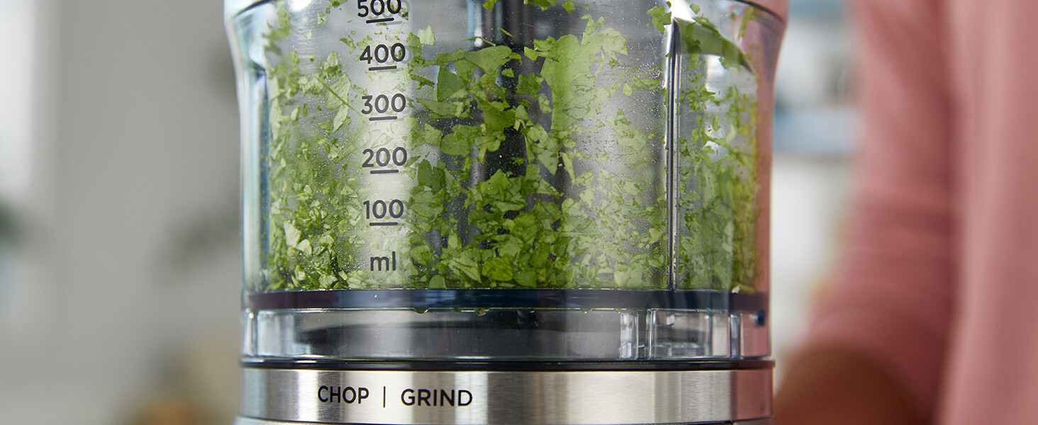 Електричний міні-подрібнювач Kenwood Easy Chop CHP61.100WH, білий, 800 Вт, 0,5 л