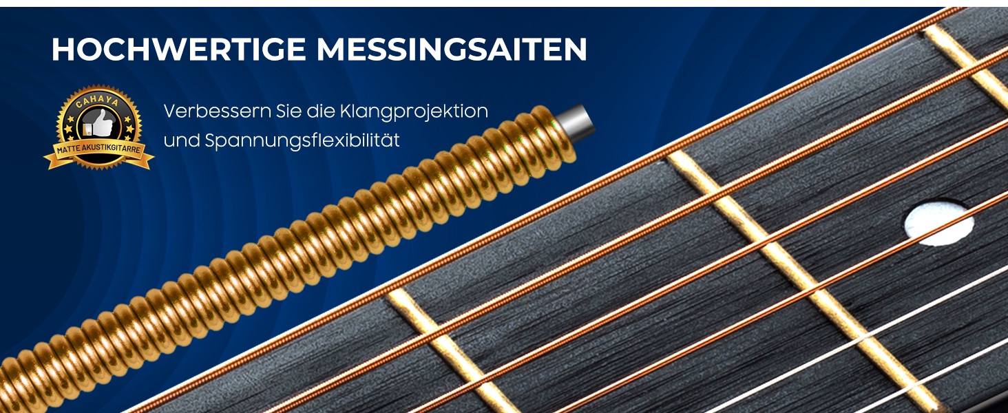 Акустична гітара CAHAYA 38 дюймів: Комплект для початківців, дітей та дорослих, з чохлом, запасними струнами, каподастром, медіаторами, наклейками на лади, синій CY0354