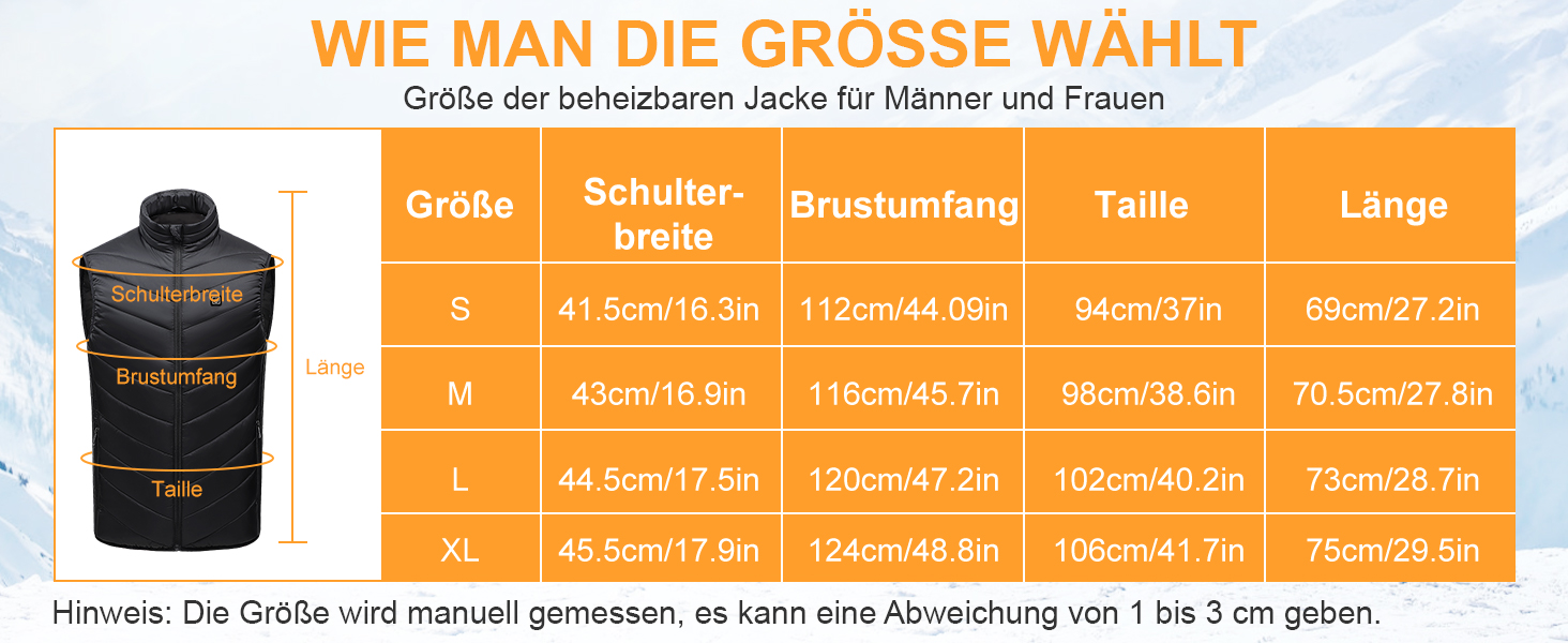Обогревна куртка з Powerbank, легка та перезаряджувана, для чоловіків та жінок (XL)