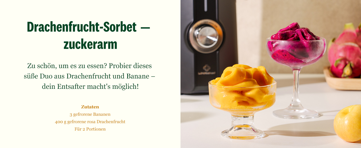Шнекова соковижималка LINKChef Slow Juicer для овочів та фруктів, широкий завантажувальний отвір 115 мм, потужність 200 Вт, BPA-free, чорна
