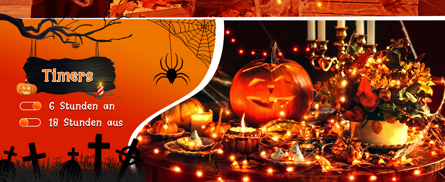 Ланцюжок прикрас Ollny з 150 LED, 15 метрів, тепле біле світло, 8 режимів, таймер, IP44, для саду, вечірки, різдвяної ялинки (зелений кабель)