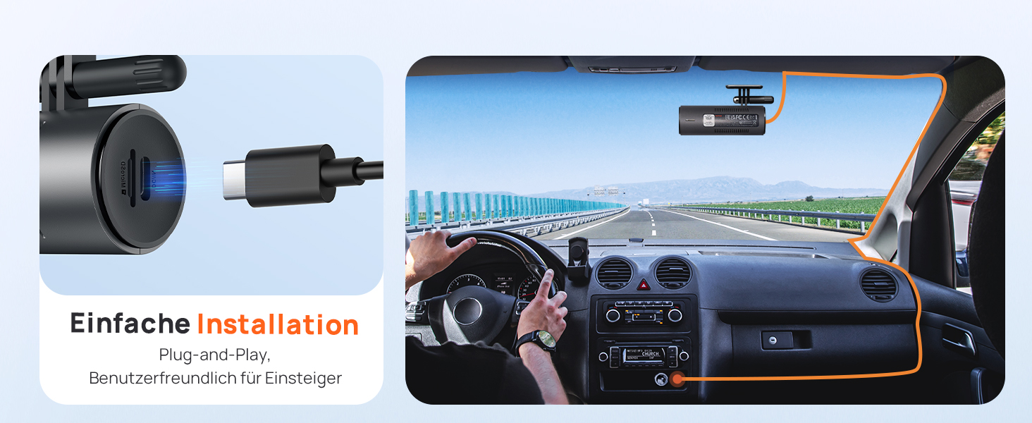 Відеореєстратор 70mai M310 2K WiFi для авто, 1296P WDR, Super Night Vision, 24h парковка, запис по колу, виявлення зіткнень, 256GB