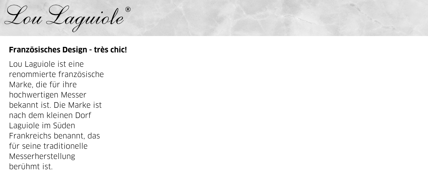 Набір столових приборів Lou Laguiole для стейків (24 шт.) | Набір столових приборів для 6 осіб | Червоний | Нержавіюча сталь | З хвилястим лезом