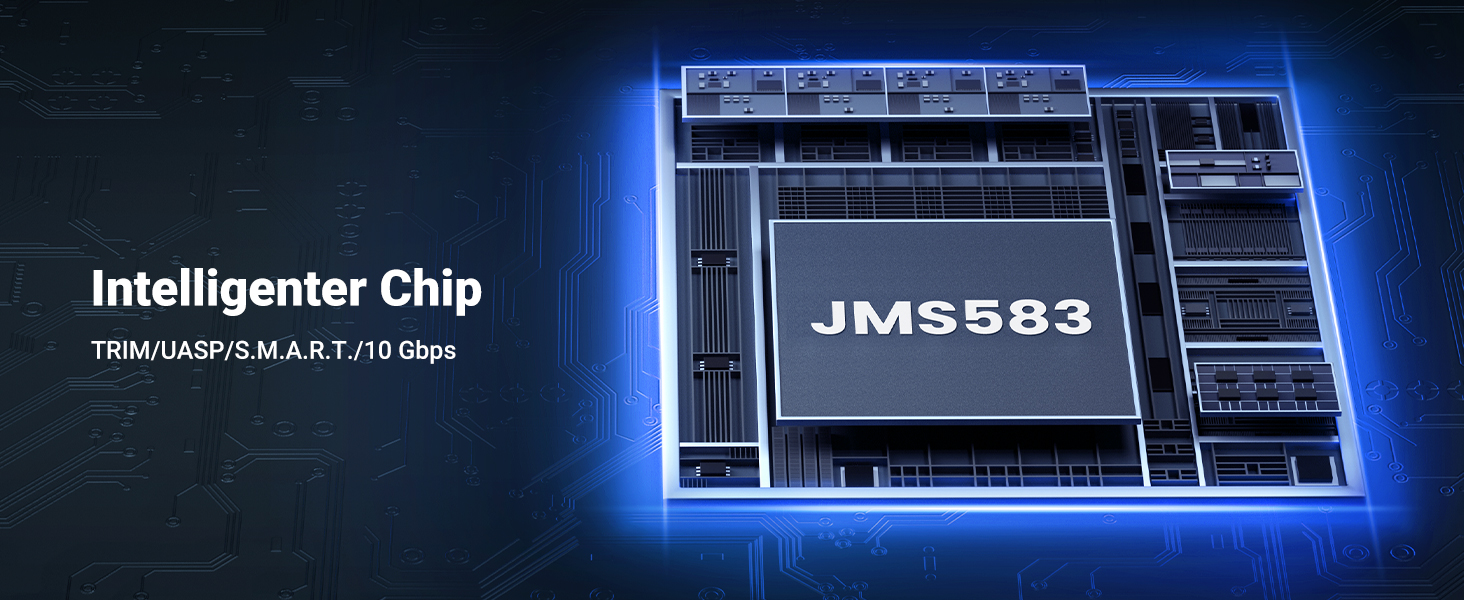 Зовнішній корпус для SSD UGREEN M.2 NVMe USB 3.2 Gen 2, швидкість 10Гбіт/с, алюмінієвий