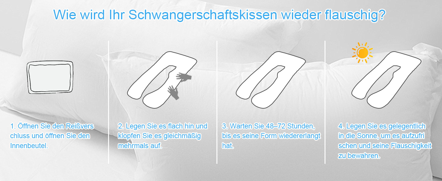 Вагітний подушка SHANNA U-подібної форми, подушка для сну на боці, подушка для годування, сірий, 70 x 145 см