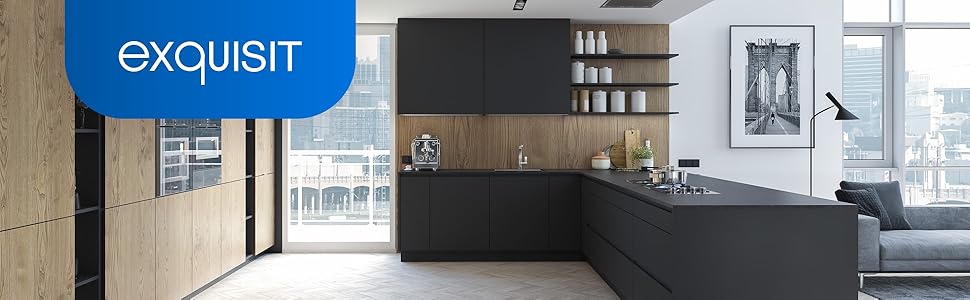 Mini холодильник Exquisit CKB45-0-031F чорного кольору: 47 л, ретро стиль, без морозильної камери