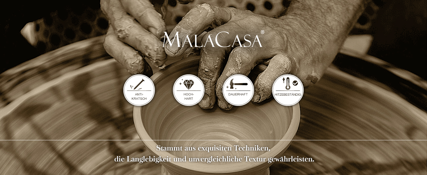 Сервірна таця MALACASA з порцеляни, 6-ти частинний набір, прямокутна, 25 x 14 см, біла. Ідеально для буфетів, суші, тортів та закусок вдома та в ресторані.