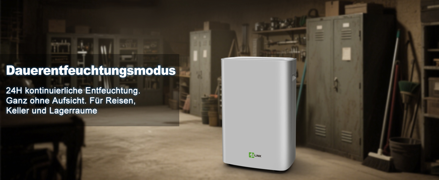 Електричний осушувач повітря 9л/24г, тихий, з дитячим замком та захистом від переливу, автоматичний перезапуск, для спальні, ванної, підвалу та пральні