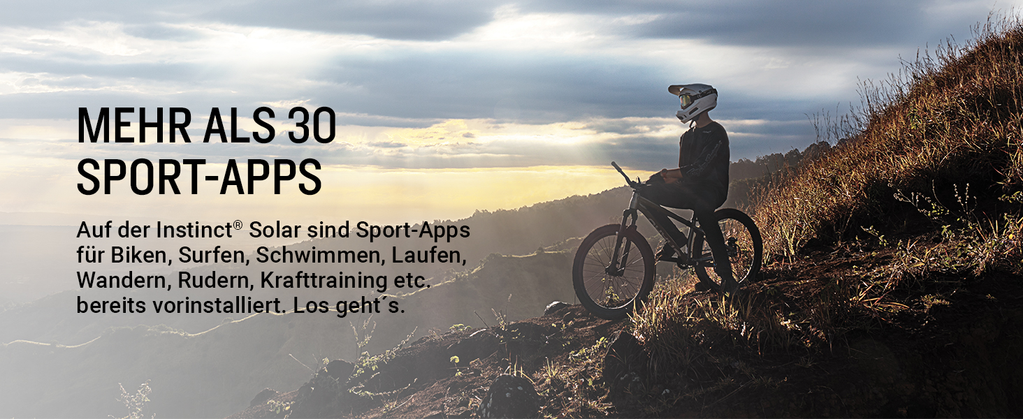 Garmin Instinct - водонепроникний GPS-годинник зі спортивними та фітнес-функціями. Вимірювання частоти серцевих скорочень на зап'ясті, фітнес-трекер та сповіщення зі смартфона. Різні моделі (Instinct Solar, Lila)