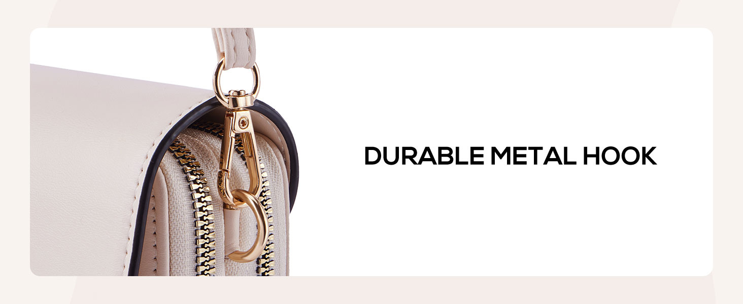 Сумка Roulens Klein через плече для жінок, чорна: невелика крос-боді сумка з екошкіри для паспорта та телефону, регульований ремінець