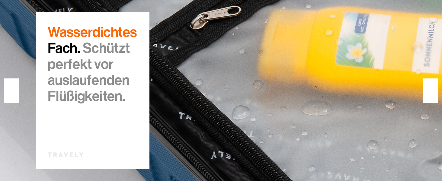 Чемодан туристичний великий 77см, 100л, з TSA замком, з відділенням для ноутбука (55x40x23см), глибокий синій колір, Travely