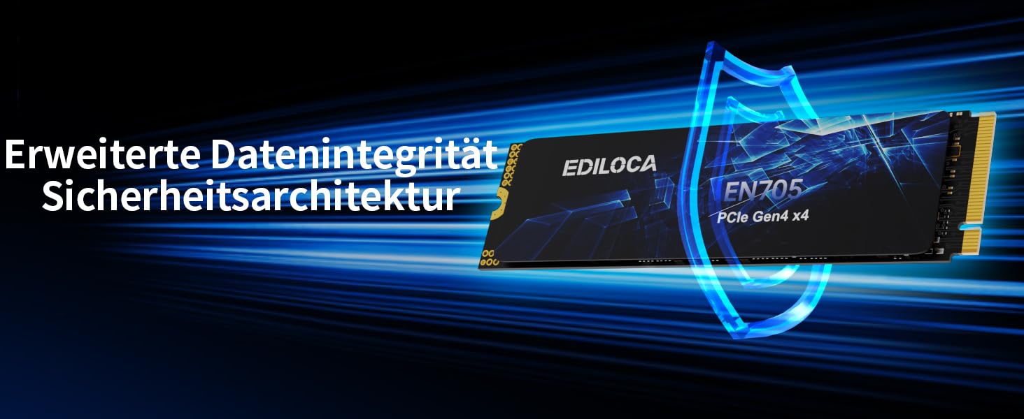 SSD NVMe M.2 PCIe Gen4 4TB з радіатором для PS5, ноутбука та ПК. Швидкість до 7400 МБ/с, 3D NAND TLC. Внутрішній SSD накопичувач