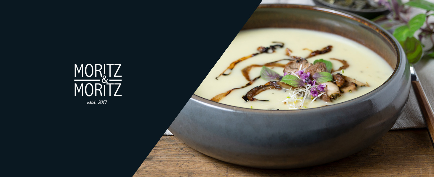 Набір посуду Moritz & Moritz SOLID Steinzeug – 18 предметів (6 осіб)