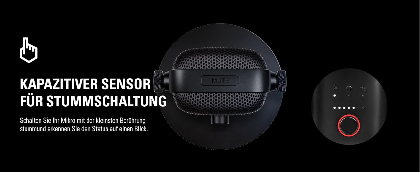 Elgato Wave:3 - Професійний USB-конденсаторний мікрофон для стрімінгу, подкастів, геймінгу та home office, безкоштовне програмне забезпечення для мікшування, плагіни звукових ефектів, захист від спотворень, Plug & Play, для Mac - PC мікрофон