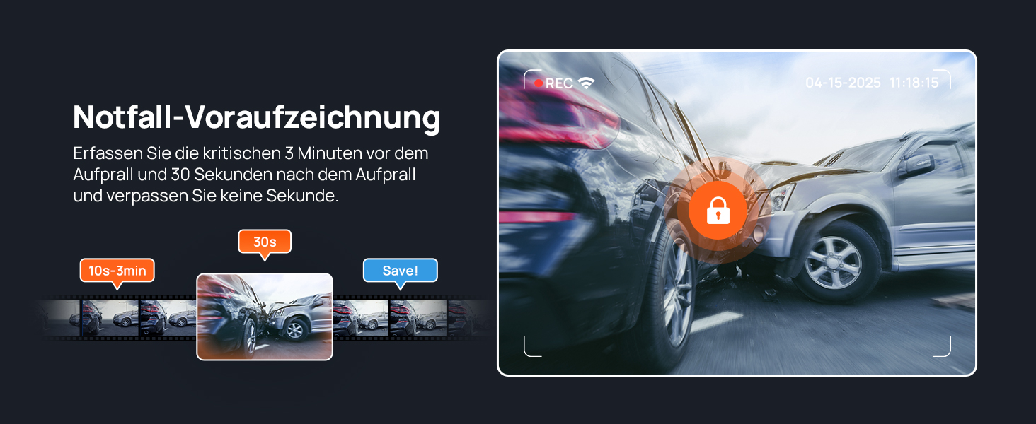 Відеореєстратор 70mai A800SE: 4K UHD + 1080p, GPS, WiFi, Dual, 128GB SD, HDR, ADAS, Нічне бачення, Паркування 24/7, 3