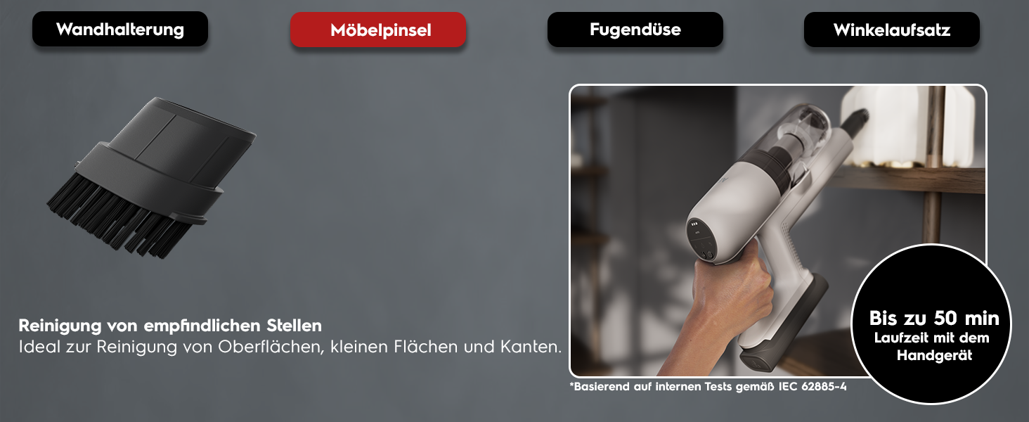 Бездротовий пилосос AEG Hygienic 7000: потужний, легкий, для алергіків, 40 хв роботи, 120 м², 5-ступенева фільтрація, для всіх поверхонь, автоматичний режим, з аксесуарами