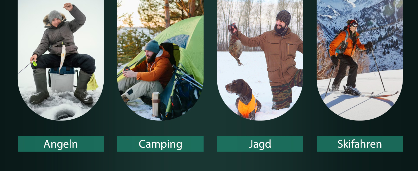 Електричні грілки для рук, набір 2 шт. USB, 20 годин тепла, 3 температурні режими, для спорту та Raynaud's, зелені