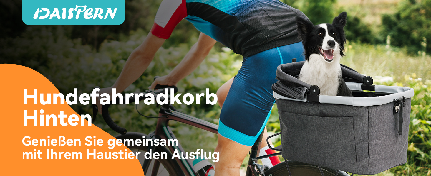 Кошик для велосипеда для собак до 12 кг з металевим каркасом, швидкознімний кріплення, сітчасте вікно, м'яке сидіння, світловідбиваючі смуги, складаний, для міських велосипедів