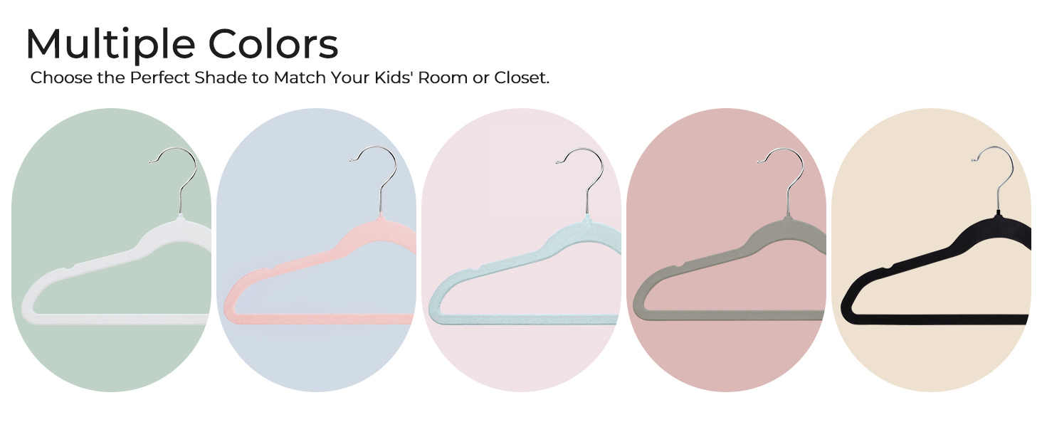 Дитячі вельветові вішалки ManGotree, 14 шт. Рожеві. Вішалки для одягу, плащів, костюмів, сорочок, штанів. 35 см, преміум-якість