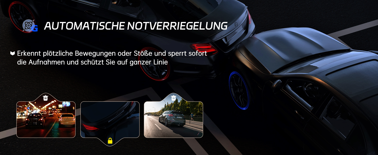 Відеореєстратор Pelsee P1 Duo 4K з двома камерами (передня та задня), Wi-Fi 5G, 64GB, IPS дисплей 1.5