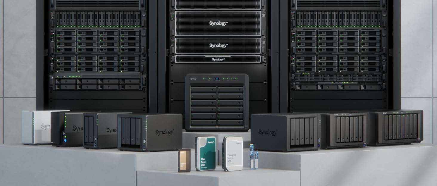 Synology DS223 - 2-Bay NAS DiskStation, Чорний, 2 ГБ RAM, 1x RJ-45 LAN, Realtek RTD1619B, 0TB