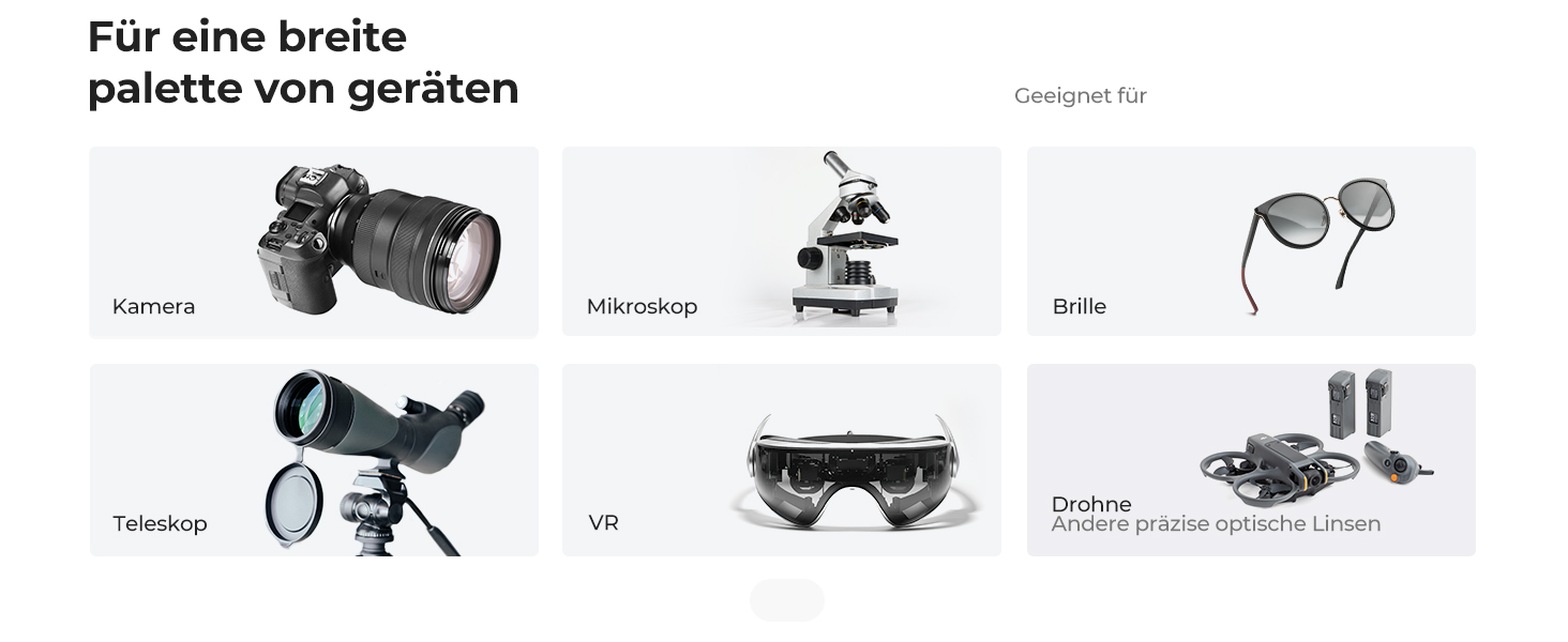 Набір для чищення ноутбука та екрану K&F CONCEPT 6 в 1: гель, спрей, серветка, стік, повітряний дюйма. Сумісний з ПК та телевізором