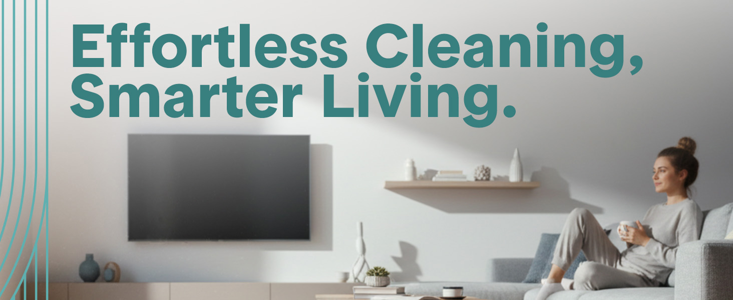 Робот-пилосос SereneLife з функцією миття підлоги, 3-в-1, з керуванням через додаток, для тварин та килимів, 700Pa