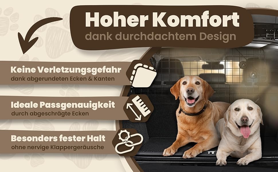 Сітка для собак у багажник авто | Якісна та міцна перегородка для багажника | Перегородка для багажника