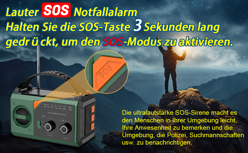 Портативне радіо Bluetooth з підзарядкою телефону, сонячне, AM/FM. 8 в 1: Powerbank, SOS, ліхтарик, компас, читальна лампа, роз'єм для навушників. Трав'яно-зелене