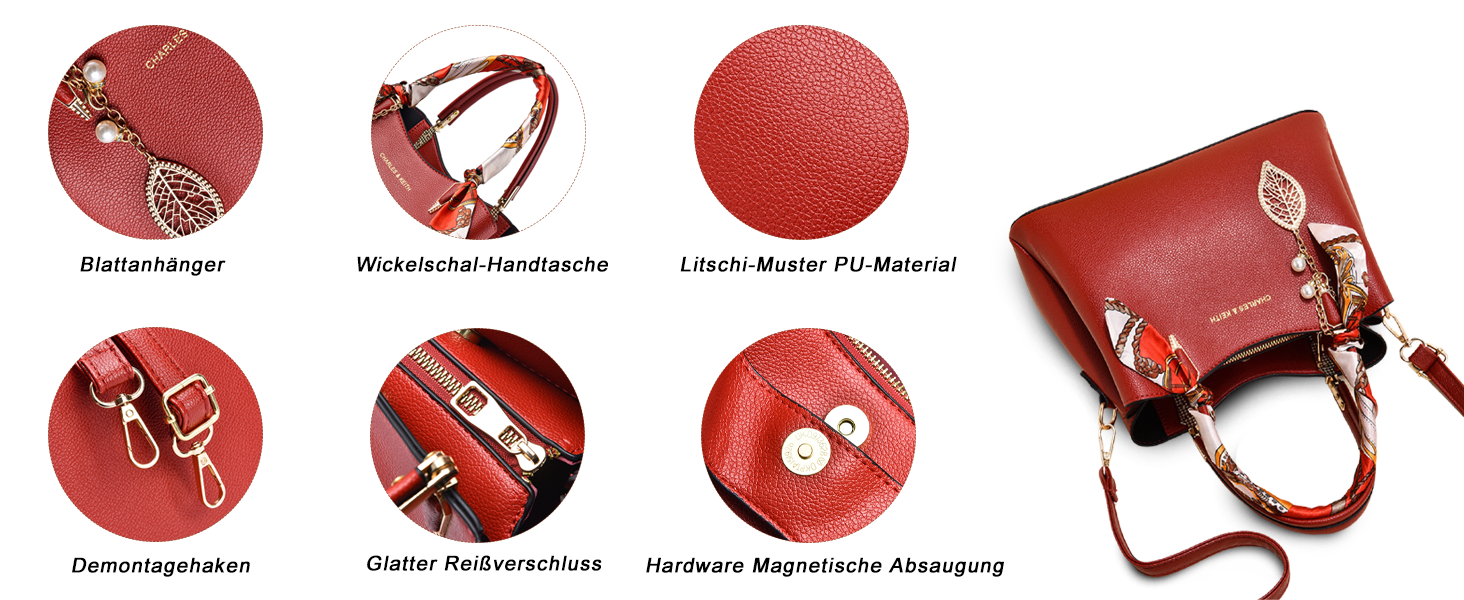 Сумка жіноча Myhozee середнього розміру з PU шкіри, чорна: сумка через плече, кросбоді, ручна сумка