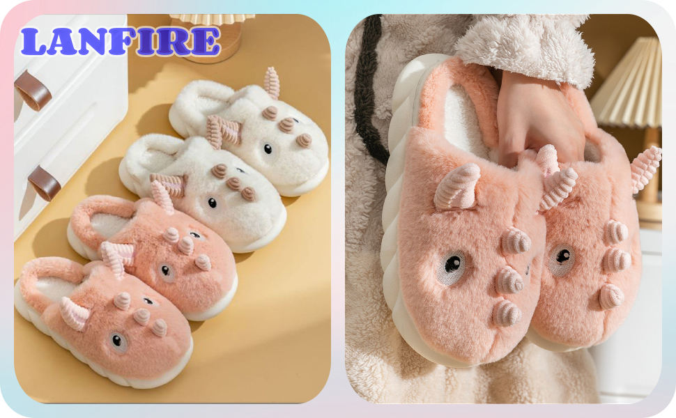 Жіночі халапи LANFIRE з бавовни, халапи у вигляді тварин (корова, свиня, тигр), плюшеві, розмір 38/39 EU, вузька колодка