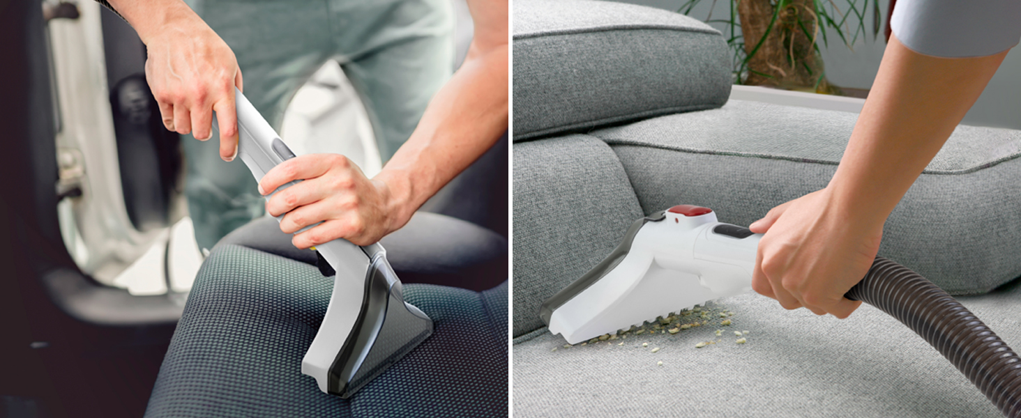 Пылесос Ufesa Eden 600 для миття та сушки, для автомобіля, килимів та диванів, з функцією миття вікон, 600 Вт, потужність всмоктування 15000 Kpa