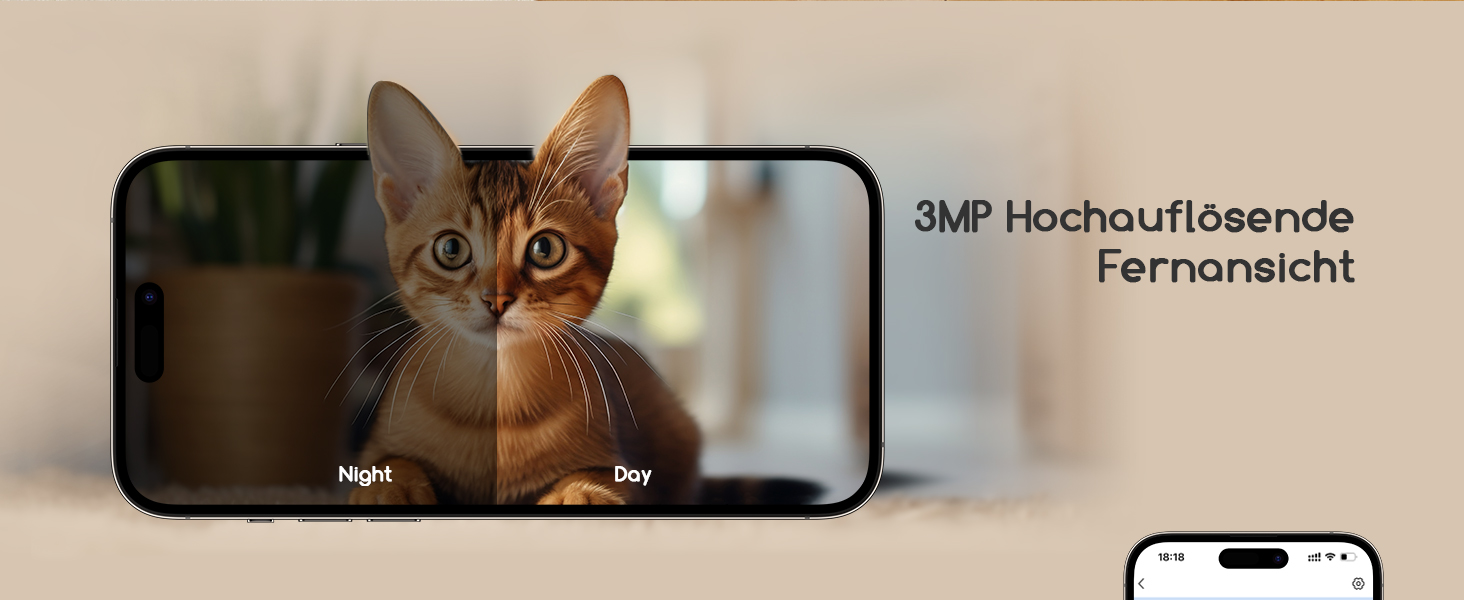Автоматичне годування для котів та собак Faroro WiFi з камерою 3MP, нічне бачення, 4L, двосторонній зв'язок, керування через APP, розпізнавання руху
