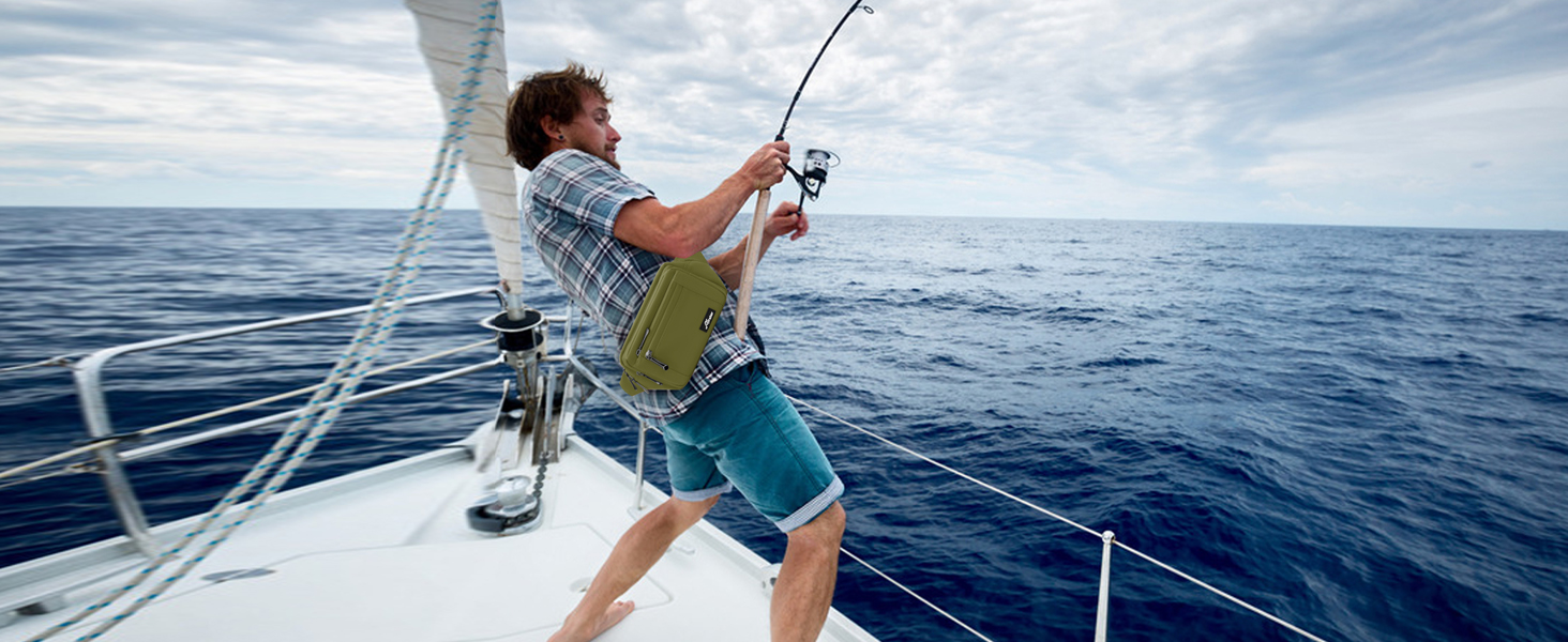 Гірчатка на пояс для жінок та чоловіків, водонепроникна, з тримачем для пляшки, універсальна, для піших прогулянок, вигулу собак, активного відпочинку (A-лілова)