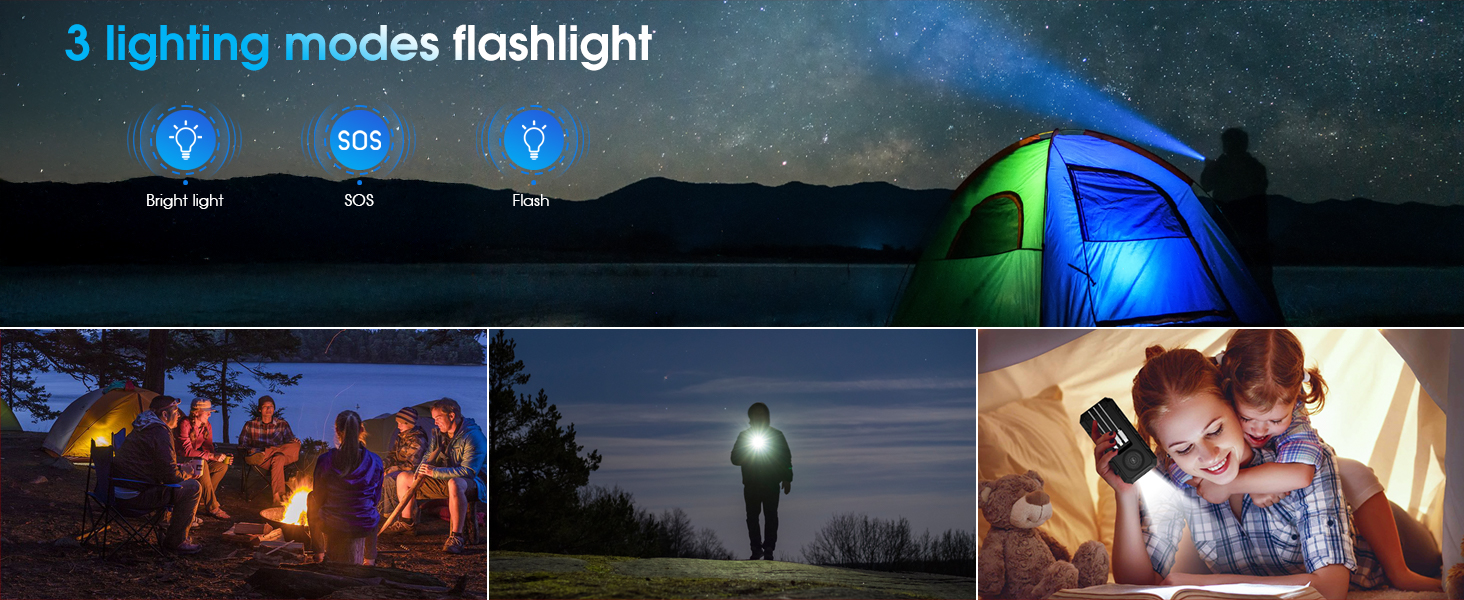 Портативний акумулятор 52800mAh з сонячною панеллю, 30W, з LED-ліхтариком та 7 виходами, чорний