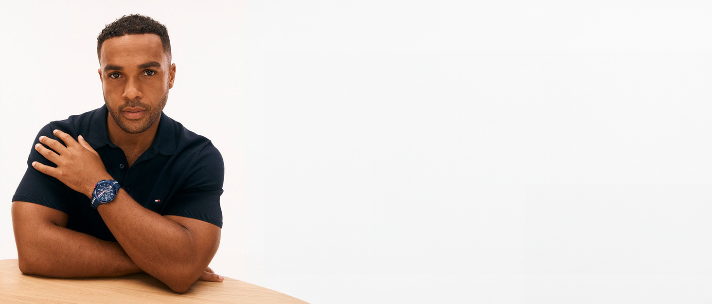 Tommy Hilfiger: Браслет для чоловіків з нержавіючої сталі, плетіння, срібло або золотий (золото)