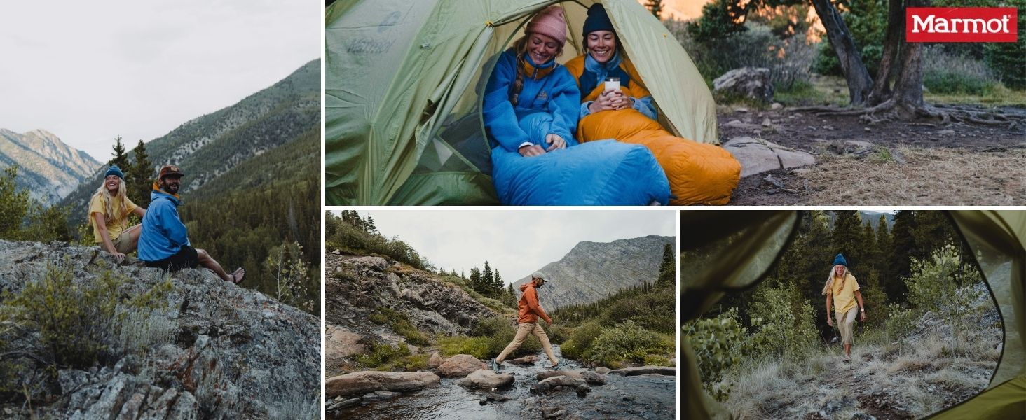 Сплячий мішок Marmot Sawtooth, дорослий, мумієподібний, 650 кучове пухове заповнення, 183 см, до -28°C