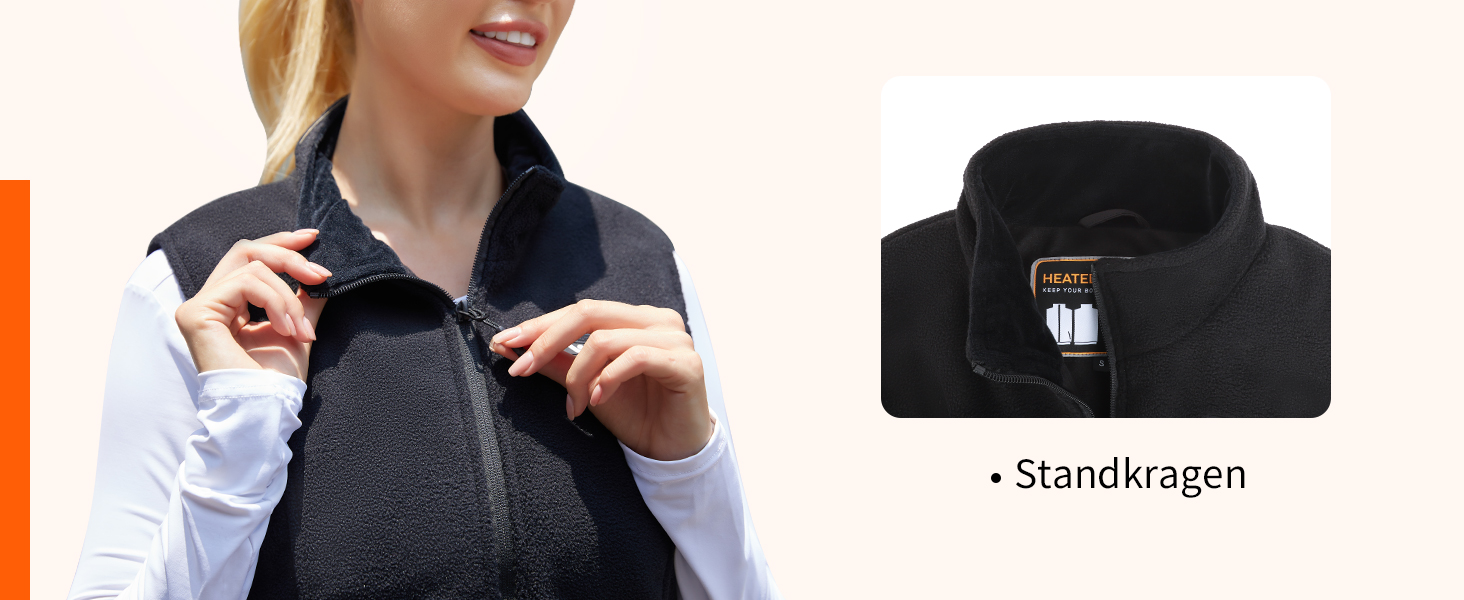 Електрична гріюча жилетка для жінок, чорна, з акумулятором 7.4V 10000mAh, 3 режими нагріву, ідеальний подарунок на Різдво