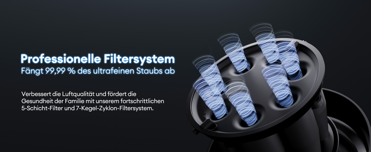 Ultenic U10 Ultra: Бездротовий акумуляторний пилосос з потужністю всмоктування 40000 Па, 40 хв роботи, світлодіодним індикатором та щіткою проти ковтунів для килимів, твердих підлог та шерсті тварин
